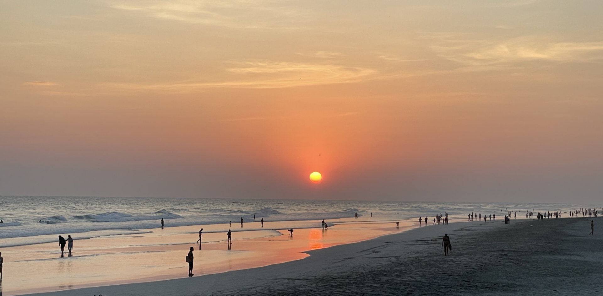 Sunset over the beach on Oman's east coast | nomad
